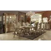 AEA Königlicher Esstisch Tisch Holz Tische Barock Rokoko Esszimmer Antik Stil 345cm