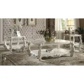 AEA Edler Designer Klassischer Couchtisch Beistelltisch Tisch Holz Barock 150x100cm