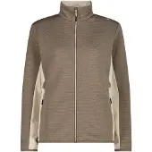 CMP Fleece mit reliefierter Schlauchstrick für Damen Unlimitech