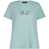 CMP - Women's T-Shirt - Funktionsshirt Gr 48 türkis/grau