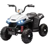 AIYAPLAY Elektro Quad für Kinder 12V Kinderquad mit 4-Rad-Federung, Musikplayer