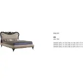 AEA Betten Garnitur Bett Luxu Klassisches Schlafzimmer Hotel Bett Bizzotto Möbel