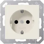 JUNG SCHUKO-Steckdose weiß A 1520 KI
