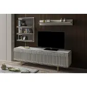 AEA Luxus Fernseh Wand Wohnzimmer rtv Lowboard tv Ständer Sideboard Regal Wohnwand