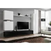 AEA Design Wohnwand Sideboard 3x Schrank TV-Ständer Set 6tlg.Holzmöbel Stil Designer