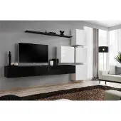AEA Design Wohnwand Sideboard 2x Wandschrank rtv Lowboard 7tlg. Set Einrichtung