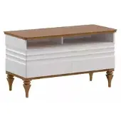 AEA Wohnwand rtv Sideboard tv Ständer Lowboard Wohnwände Holz Weiß
