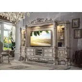 AEA Wohnwand Wohnzimmer Set Vitrine Schrank Regal Set Wohnwände Regal Fernseh Wand