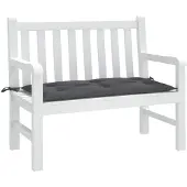 vidaXL Gartenbank-Auflage Anthrazit 100x50x7 cm Oxford-Gewebe