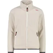 CMP - Girl's Jacket Jacquard Knitted - Fleecejacke Gr 140 beige