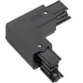 Global 5856400, Schienenverbinder, Schwarz