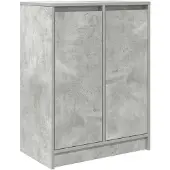 vidaXL Sideboard Betongrau 57x34x76 cm Holzwerkstoff