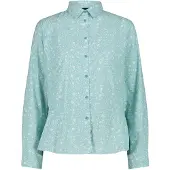 CMP Langarm-Bluse mit Knöpfen für Damen