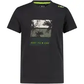 CMP KID T-shirt antracite-mela (48UV) 116