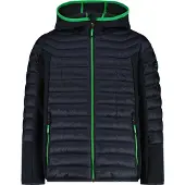 CMP - Kid's Jacket Hybrid Fix Hood 35Z3214 - Hybridjacke Gr 104 blau