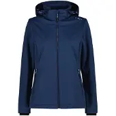 CMP Softshelljacke mit abnehmbarer Kapuze Damen