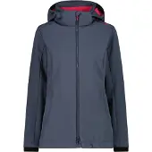 CMP Damen Wanderjacke mit Kapuze und Reißverschluss