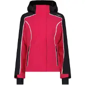 CMP Woman Ski Jacket Zip Hood carminio (C839) 40