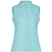 CMP Ärmelloses Poloshirt, Damen