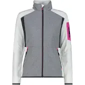 CMP Damen Fleecejacke WOMAN JACKET 34H3036-A001 44 - Bianco - 44