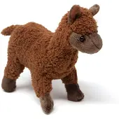 Cornelissen Plüschtier Alpaka braun, 21 cm, Kuscheltier Stofftiere Plüschtiere Lama Lamas Alpakas
