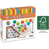 Cayro Beads And Clip Montessori Pädagogisches Spielzeug