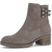 Gabor Stiefelette Blockabsatz, Boots mit praktischem Reißverschluss, G-Weite