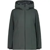 CMP Zip Damen Isolationsjacke grau Größe M Lifestyle Wasserabweisend