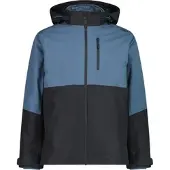 CMP Zip 2in1 Herren Doppeljacke blau Größe S Trekking Wasserdicht