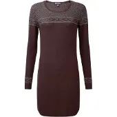 Sherpa - Women's Maya Texture Dress - Kleid Gr M braun