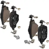 Ate Bremsbelagsatz, Scheibenbremse 13047038722 für VAUXHALL DS PEUGEOT