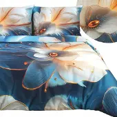 Darymex SATYNLOVE PREMIUM Baumwollsatin Bettwäsche Blumen