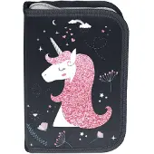Paso PP24UC-P001BW Federmäppchen Einhorn ohne Inhalt
