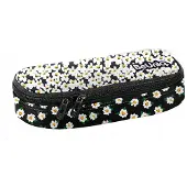 BeUniq FLOWERS Federmäppchen Blumen Schwarz-Weiß