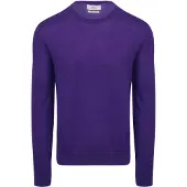 KING Essentials The John Pullover Merino Lila