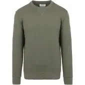 KING Essentials The George Sweater Olivgrün