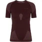 Falke Damen T-Shirt Warm, XL, Braun, Uni