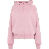 Adidas - Women's Soft Lux Full-Zip Hoodie - Hoodie Gr XL rosa
