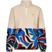 Iriedaily - Women's Half Indi Troyer - Fleecepullover Gr L beige
