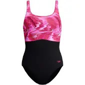 Speedo Print Contour Eclipse Badeanzug