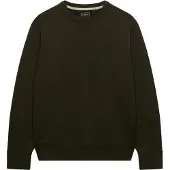 Superdry für Herren. M2014701A Dunkelgrüner Essential Stacked Logo Hoodie (M), Lässig, Baumwolle