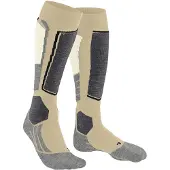 Falke SK2 Intermediate Damen Skiing Kniestrümpfe straw (4700) 39-40