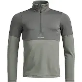 Ortovox - Fleece Light Zip Neck - Fleecepullover Gr XL grau