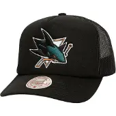 Fanatics Mitchell & Ness Evergreen Trucker - San Jose Sharks - Black
