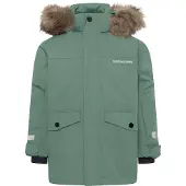 Didriksons Bjärven 5, Parka, Kinder, dunkelgrün