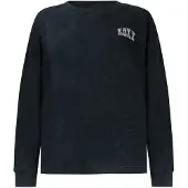Roxy Funktionstop "Eastside Midweight", Damen, Gr. XS, anthrazit, Obermaterial: 60% Baumwolle, 40% Polyester., Tops Funktionstop