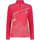 CMP Woman Sweat carminio (C839) 44