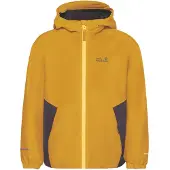 Jack Wolfskin - Kid's Iceland 3in1 Jacket - Doppeljacke Gr 128 gelb