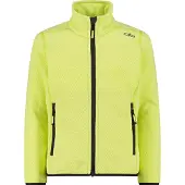 CMP Mädchen Fleece Girl Fleece Jacket 3H19925-11EU 110 - Apple-Bianco - 110