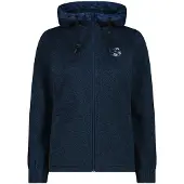CMP Damen technische Strickjacke mit Kapuze